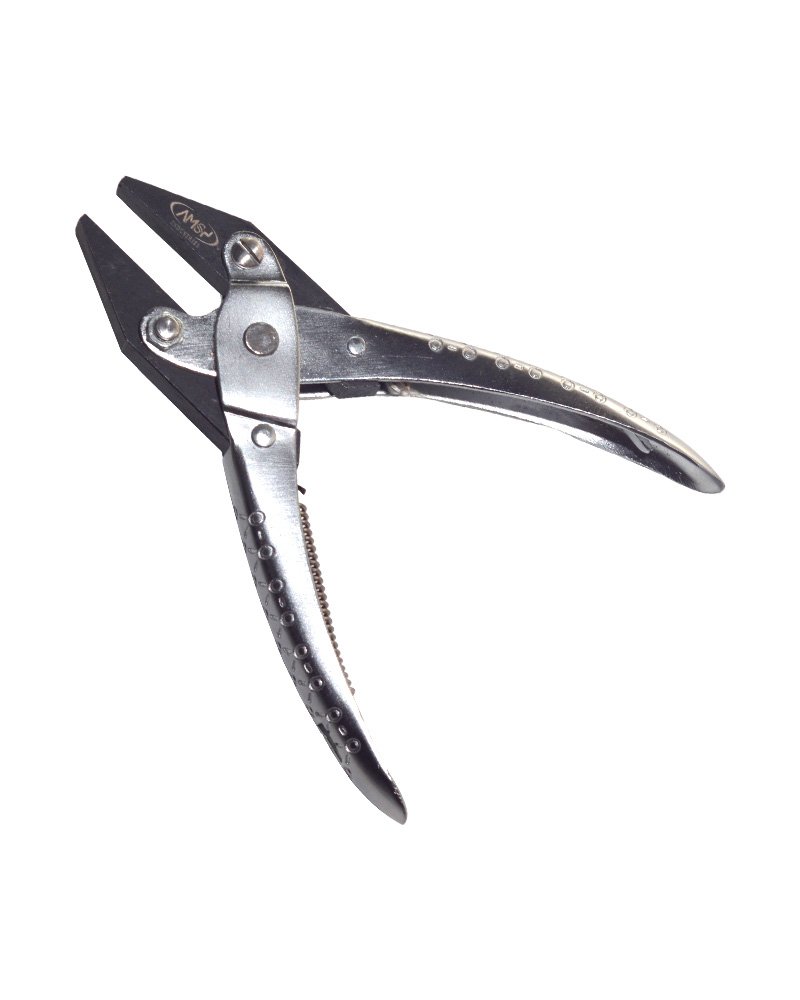 Flat Nose Parallel Plier With Spring