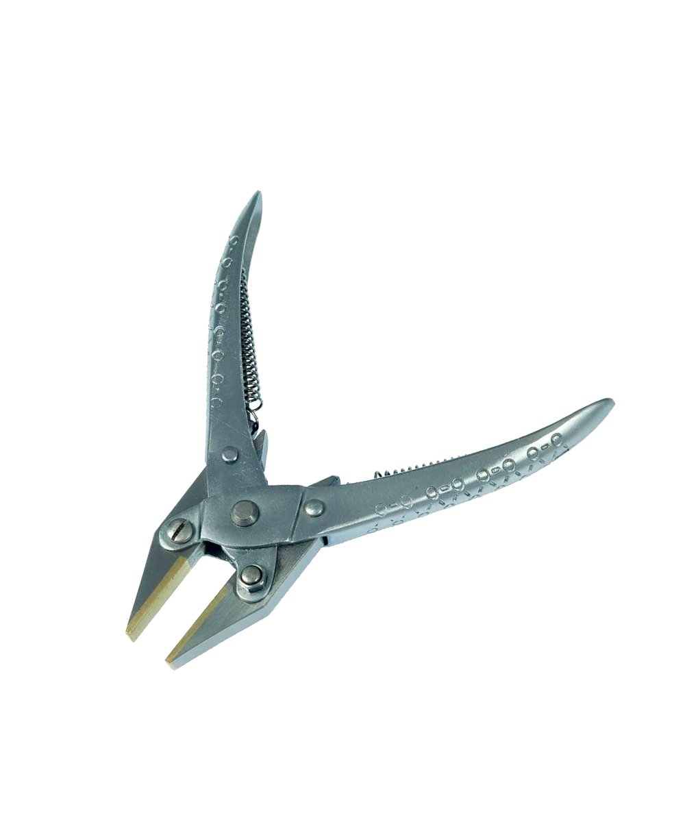 Parallel Flat Brass Jaw Pliers